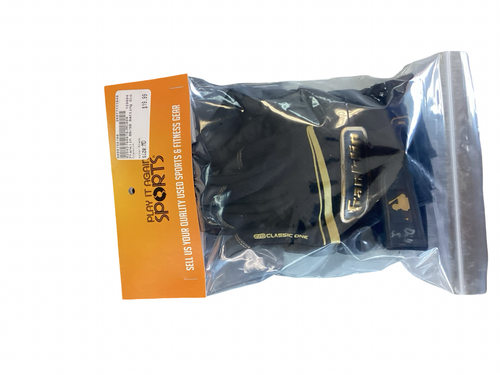 Vist Large View of Product Image Which is Used Franklin BB/SB Batting Gloves Black MD