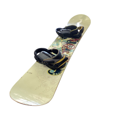 Vist Large View of Product Image Which is Used Firefly SPHERIC Mens Board/Bindings Yellow 158 cm