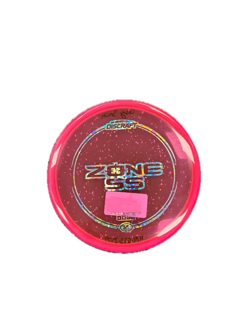 Vist Large View of Product Image Which is Used Discraft ZONE SS Disc Golf Putter Pink