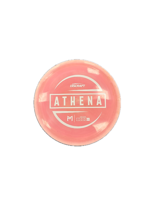 Vist Large View of Product Image Which is Used Discraft ATHENA Disc Golf Driver Pink