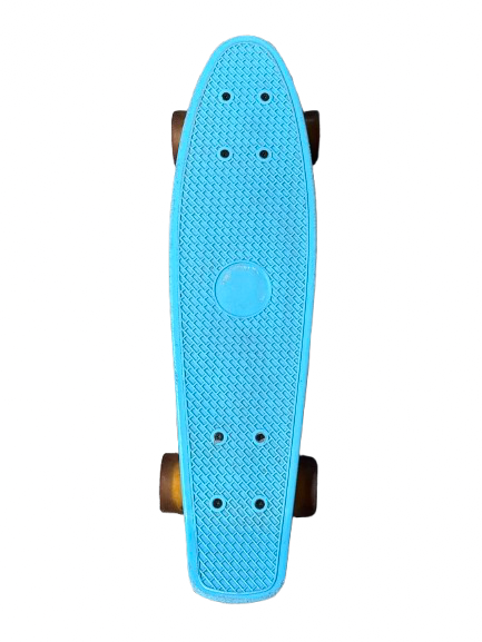 Vist Large View of Product Image Which is Used GASACIOUS PENNY BOARD Complete Skateboard Sky Blue 6 1/2"