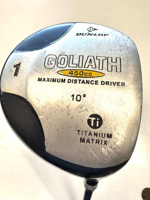 Vist Large View of Product Image Which is Used Dunlop GOLIATH Mens Driver RH 10.0 Degree