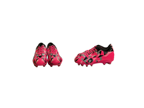 Vist Large View of Product Image Which is Used Soccer Cleats Pink Junior 01.5