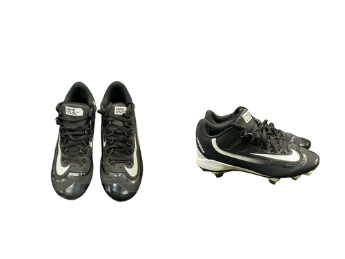 Vist Large View of Product Image Which is Used Nike HUARACHE BB/SB Cleats Black Senior 7