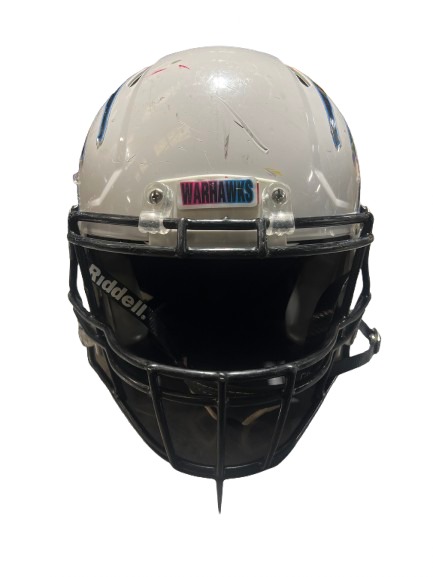 Vist Large View of Product Image Which is Used Riddell VICTOR-I FB Helmet White L/XL