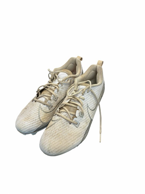 Vist Large View of Product Image Which is Used Nike Adult FB Cleats White Senior 12