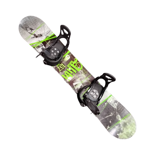 Vist Large View of Product Image Which is Used ALIBI MOTIVE Mens Board/Bindings Green 157 cm