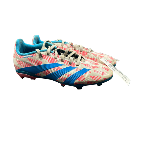 Vist Large View of Product Image Which is Used Adidas PREDATOR Soccer Cleats White Junior 04
