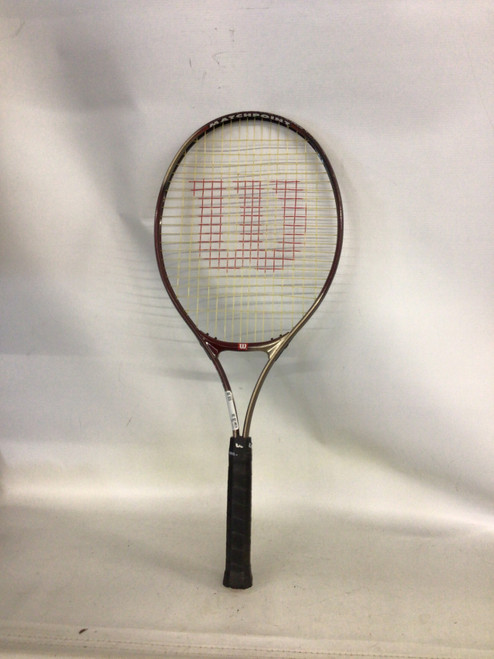 Vist Large View of Product Image Which is Used Wilson JUNIOR Junior Tennis Racquet Red 26"