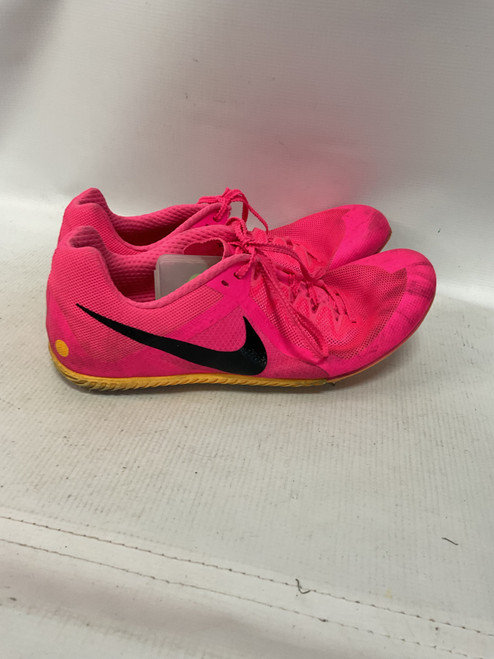 Vist Large View of Product Image Which is Used Nike Track & Field Cleats Adult Pink Senior 12