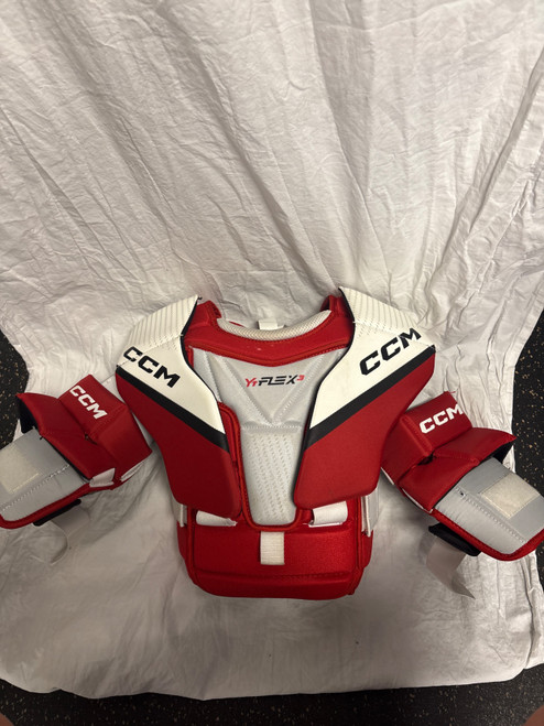 Vist Large View of Product Image Which is Used CCM YT FLEX 3 Youth Body Armor SM