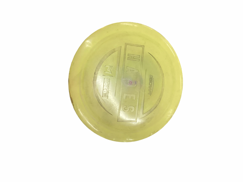 Vist Large View of Product Image Which is Used Discraft ESP HADES Disc Golf Driver Yellow