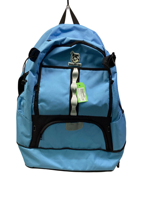Vist Large View of Product Image Which is Used BOULDER BEE LAX BACK PACK Player Backpack Carolina Blue