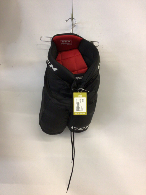Vist Large View of Product Image Which is Used CCM FT350 Youth Pant Black LG