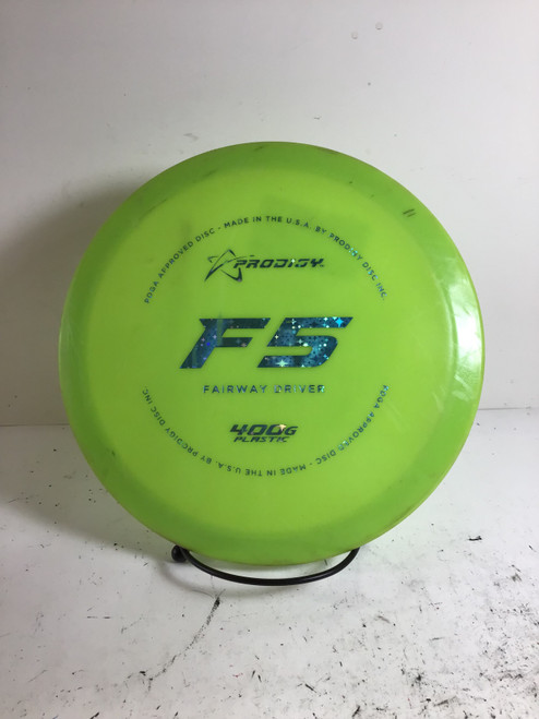 Vist Large View of Product Image Which is Used Prodigy 400 F5 Disc Golf Driver Green 178g