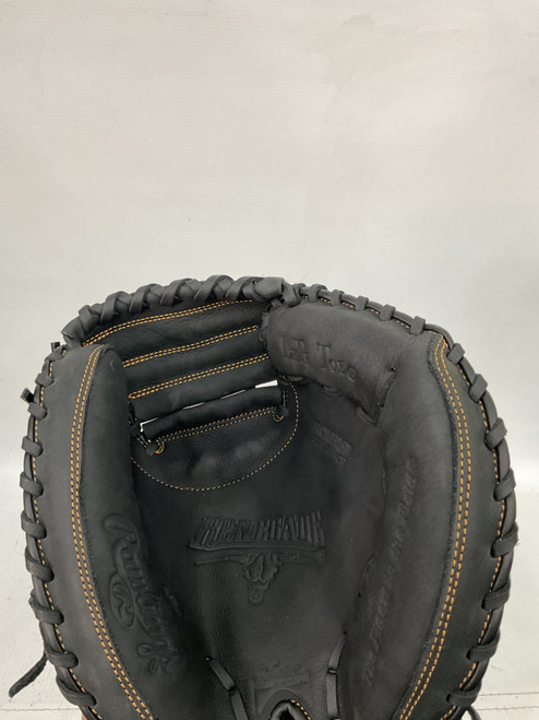 Vist Large View of Product Image Which is Used Rawlings RENEGADE BB/SB Catchers RH Throw Black 32 1/2"