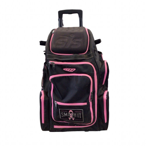 Vist Large View of Product Image Which is Used SMASH IT ROLLER BAG BB/SB Player Wheeled Bag Black