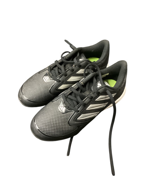 Vist Large View of Product Image Which is Used Adidas Youth FB Cleats Black Adjustable