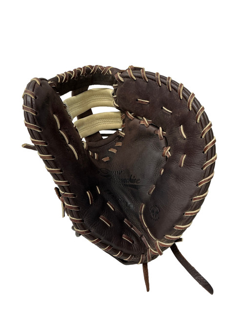 Vist Large View of Product Image Which is Used Mizuno GXF 92 BB/SB First Base RH Throw Brown 12 1/2"