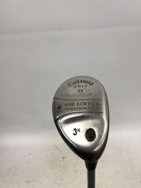 Vist Large View of Product Image Which is Used Callaway BIG BERTHA HEAVENWOOD Mens Hybrid Club RH 3 Hybrid