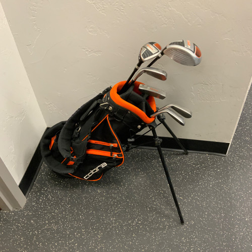 Vist Large View of Product Image Which is Used Cobra KING JR 6-8YR OLD Jr Package Set RH Orange 7 Piece