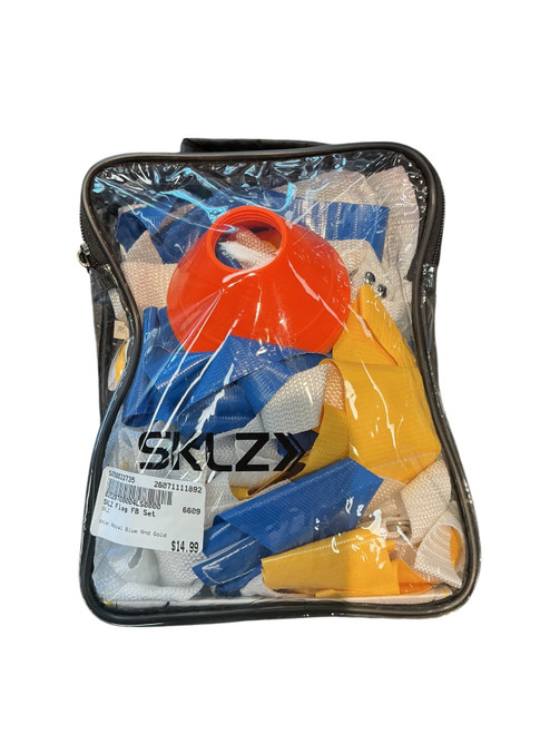 Vist Large View of Product Image Which is Used SKLZ Touch FB Flag Royal Blue And Gold