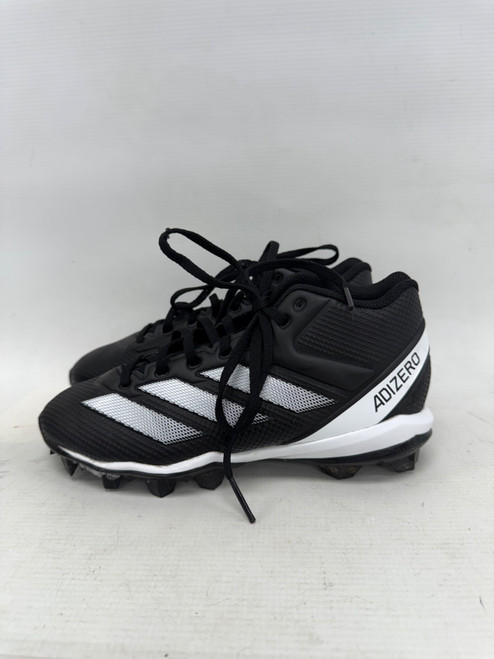 Vist Large View of Product Image Which is Used Adidas Jr FB Cleats Black And White Junior 05
