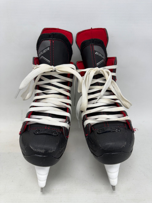 Vist Large View of Product Image Which is Used Bauer NS Junior Hockey Skate Black And Red Junior 02