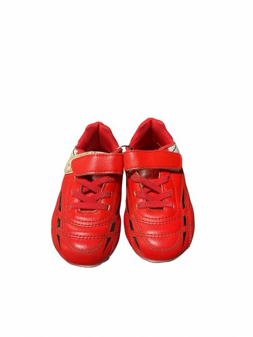 Vist Large View of Product Image Which is Used Soccer Cleats Red Youth 09.0