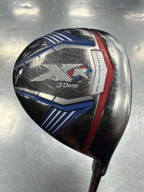 Vist Large View of Product Image Which is Used Callaway XR PRO DEEP Mens Fairway Wood RH 3 Wood