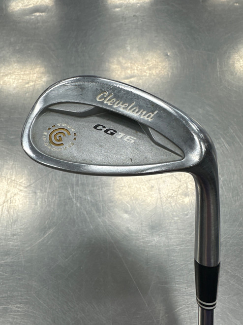 Vist Large View of Product Image Which is Used Cleveland CG16 Golf Wedge Mens RH 50 Degree