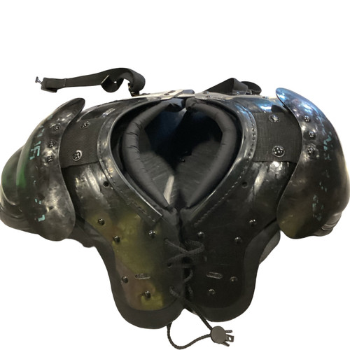 Vist Large View of Product Image Which is Used Champro GAUNTLET 2 SHOUDLER PADS FB Shoulder Pads Black SM