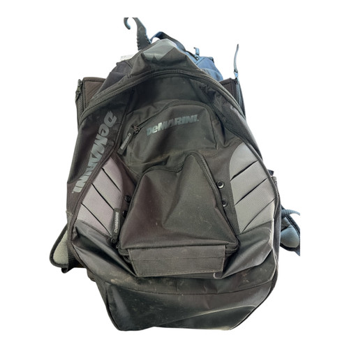 Vist Large View of Product Image Which is Used Demarini BLACK BACKPACK BB/SB Player Backpack Black