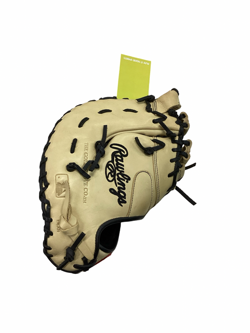 Vist Large View of Product Image Which is Used Rawlings GOLD GLOVE ELITE BB/SB First Base RH Throw Tan 13"