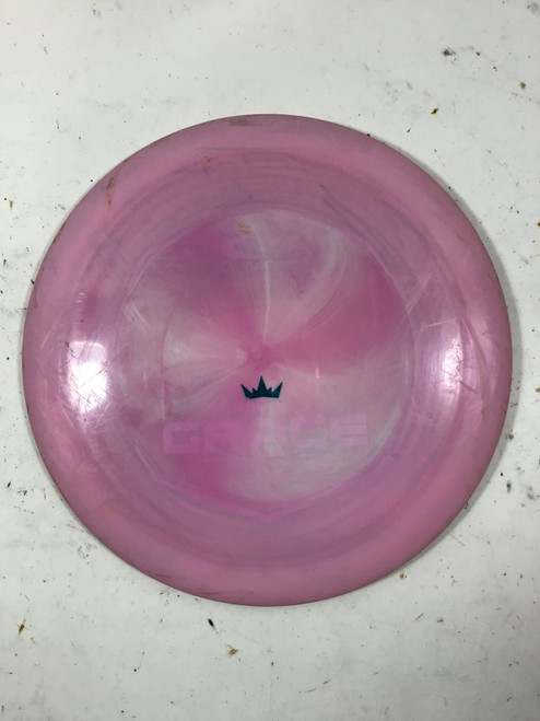 Vist Large View of Product Image Which is Used Latitude 64 ROYAL GRACE Disc Golf Driver Pink 174g