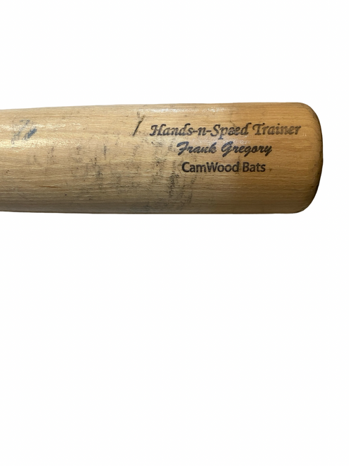 Vist Large View of Product Image Which is Used USA CAMWOOD BAT BB/SB Wood Bat 33"