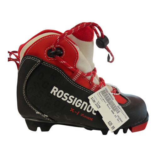 Vist Large View of Product Image Which is Used Rossignol Boys NNN XC Ski Boots Red YT-13