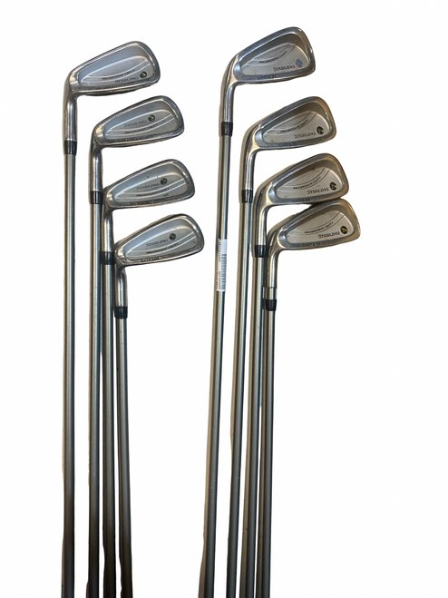 Vist Large View of Product Image Which is Used Golfsmith STERLING PROGRESSIVE CAVITY OVERSIZE Mens Iron Set LH 3I-PW