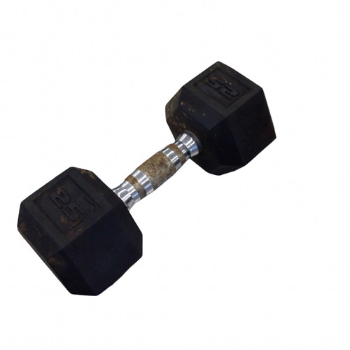 Vist Large View of Product Image Which is Used Hex Dumbbell (Each) 25 lb