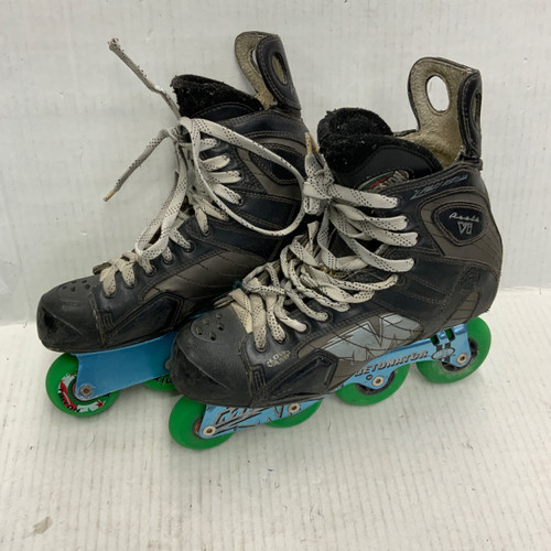 Vist Large View of Product Image Which is Used Mission DETONATOR Senior Rec Fitness Skates Black Senior 8