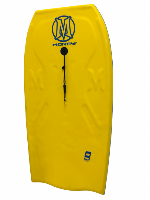 Vist Large View of Product Image Which is Used Morey Boogie MACH 9 Body Board Yellow 42"