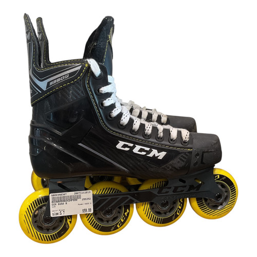 Vist Large View of Product Image Which is Used CCM 9350 R Senior Rec Fitness Skates Black Senior 7