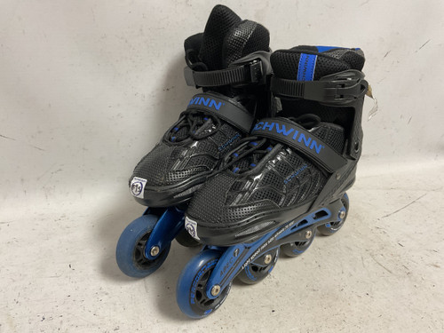 Vist Large View of Product Image Which is Used Schwinn ADJ 8-9.5 Senior Rec Fitness Skates Royal Blue Adjustable
