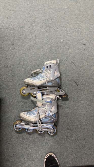 Vist Large View of Product Image Which is Used Rollerblade ZETRA BLADE 3 Senior Roller Quad Skates None Senior 8