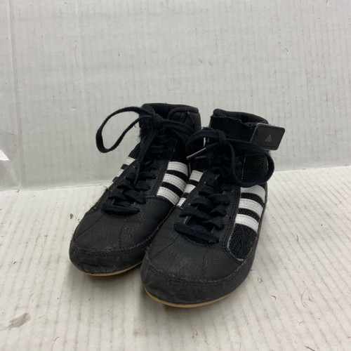 Vist Large View of Product Image Which is Used Adidas Wrestling Shoes Black Youth 13.0