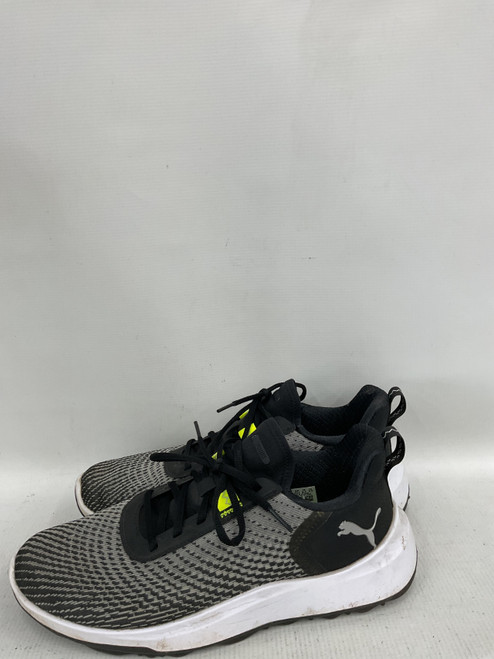 Vist Large View of Product Image Which is Used Puma Mens Golf Shoes Black Senior 9.5