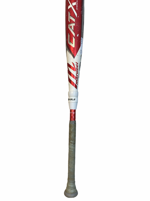 Vist Large View of Product Image Which is Used Marucci CAT X CONNECT BB/SB USSSA 2 3/4 Bat 28"