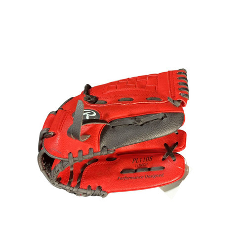 Vist Large View of Product Image Which is Used Rawlings 11 IN RHT RAWLINGS PLAYERS SERIES BB/SB Glove RH Throw Red 11"