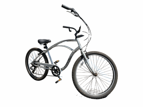 Vist Large View of Product Image Which is Used Electra CRUISER 7 Cruiser Bike Mens Grey 48-52cm - 19-20" - LG Frame