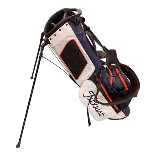 Vist Large View of Product Image Which is Used Titleist 4 PLUS STADRY Mens Stand Bag White